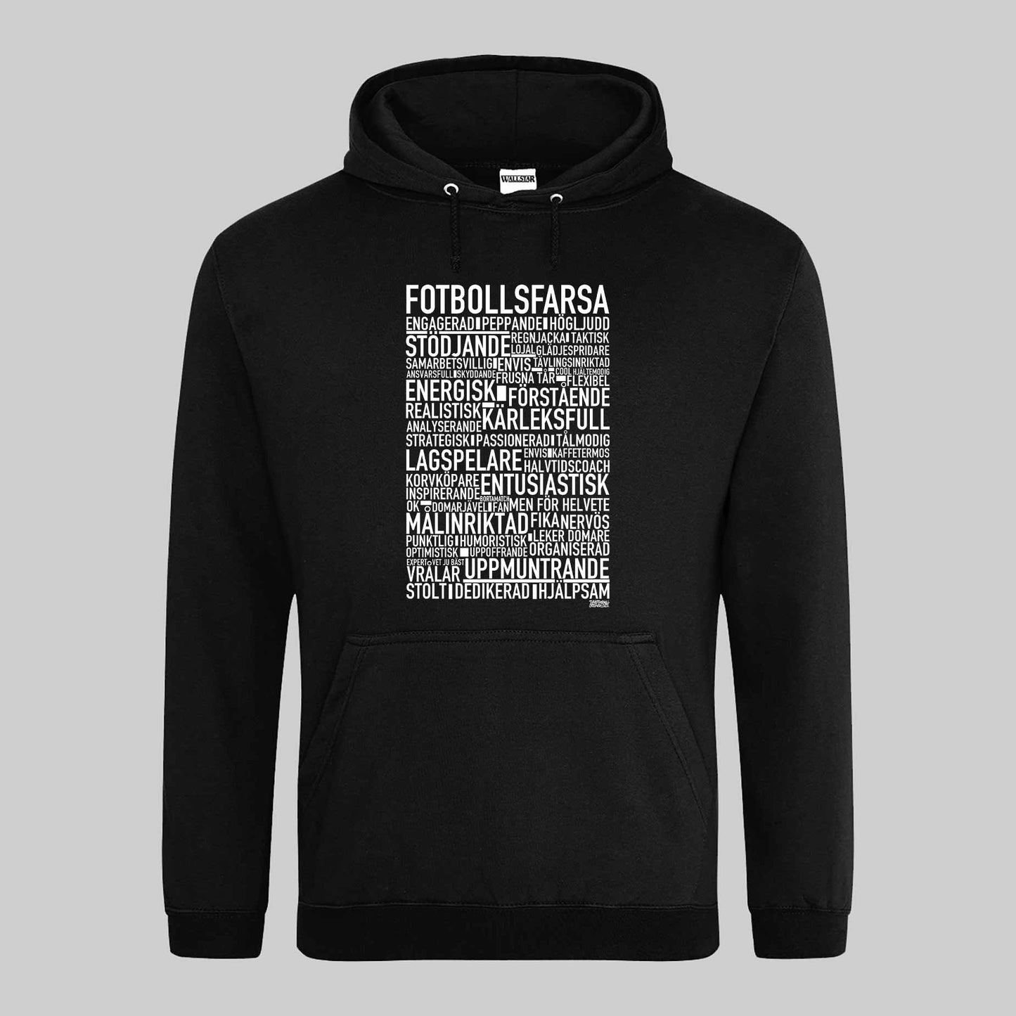 Fotbollsfarsa Text Hoodie