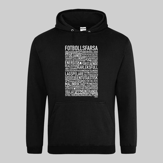 Fotbollsfarsa Text Hoodie