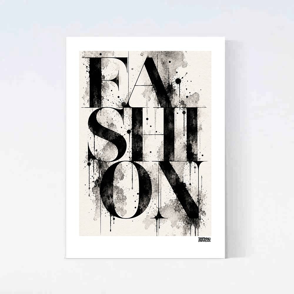 Fashion Painting Poster