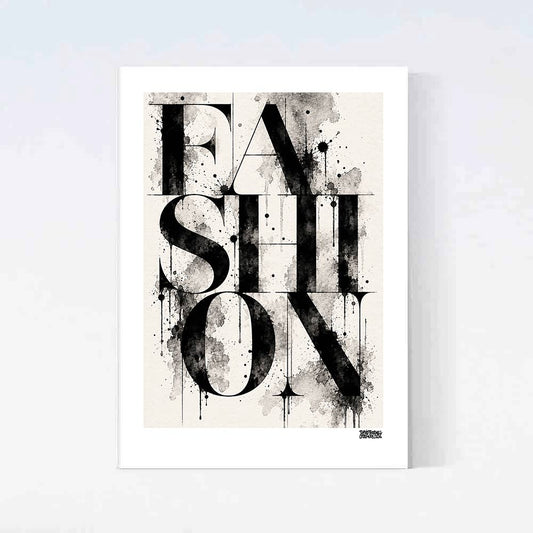 Fashion Painting Poster