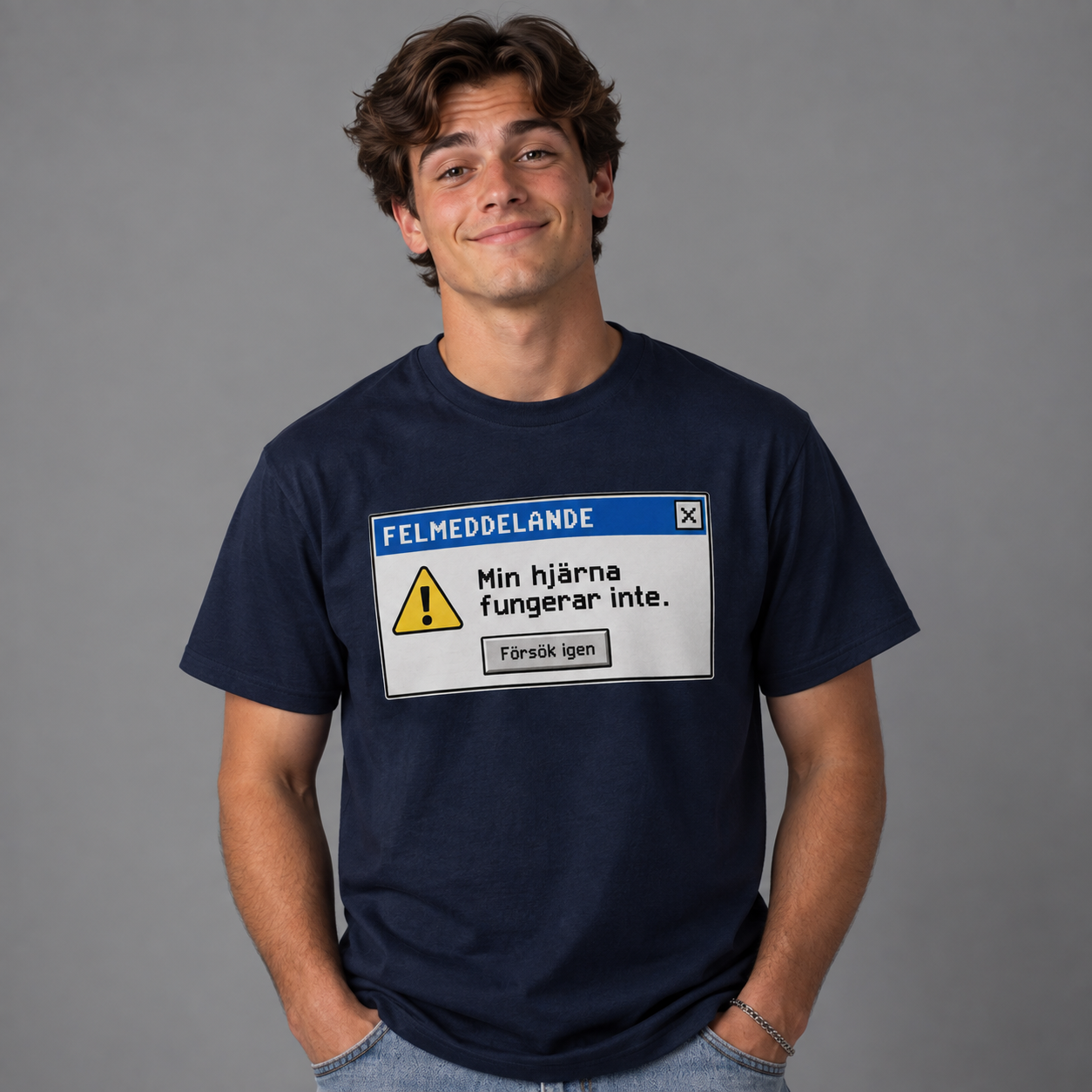Min Hjärna Funkar Inte T-shirt