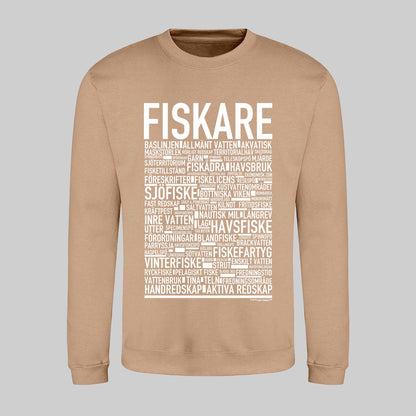 Fiskare Text Sweatshirt