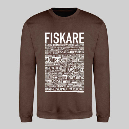 Fiskare Text Sweatshirt