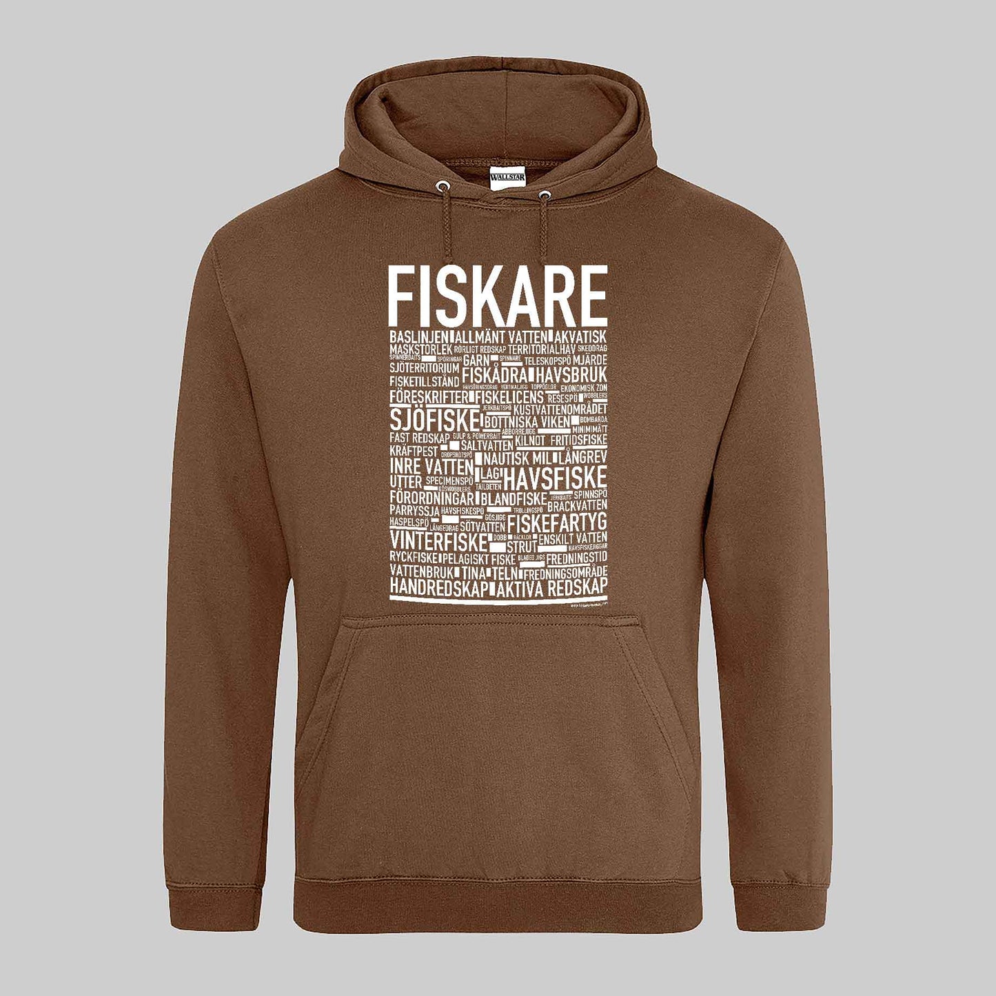 Fiskare Text Hoodie