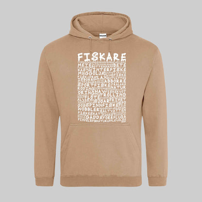 Fiskare Graffiti Text Hoodie