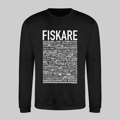 Fiskare Text Sweatshirt