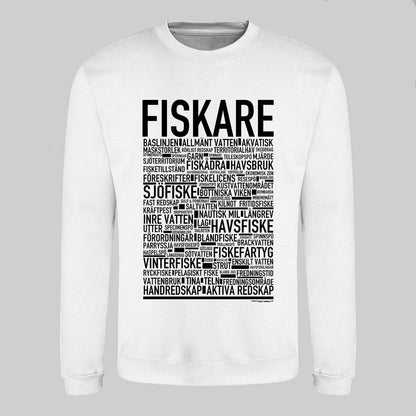 Fiskare Text Sweatshirt