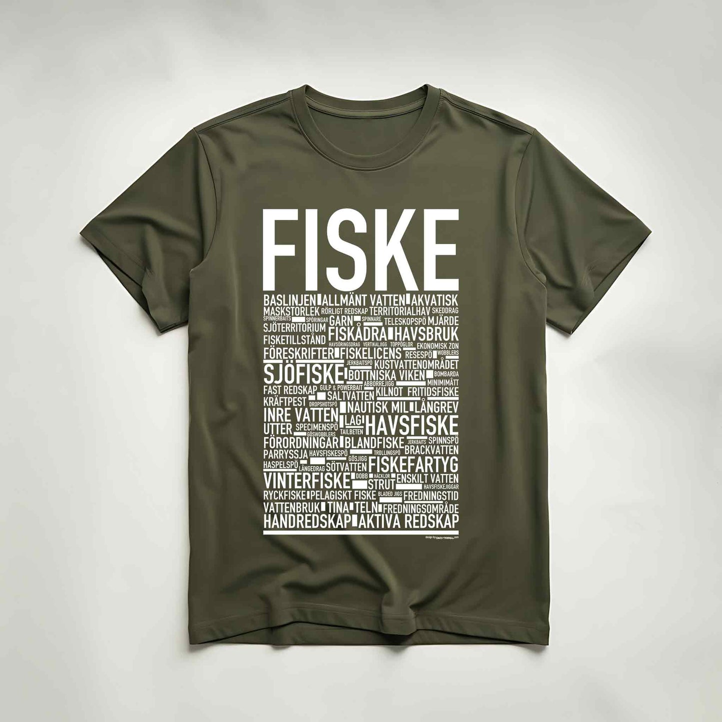 Fiske Text T-shirt