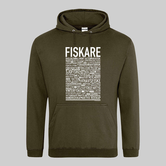 Fiskare Text Hoodie