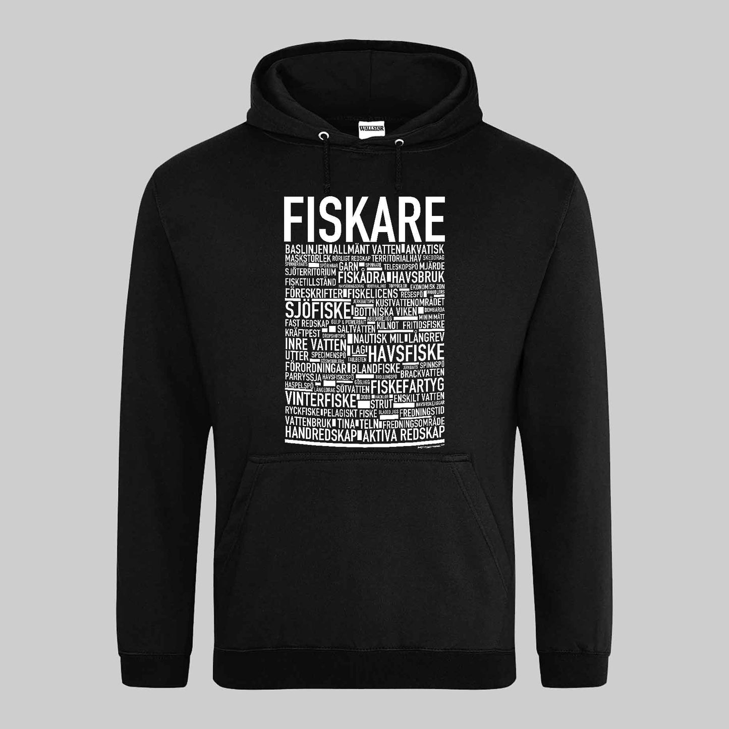 Fiskare Text Hoodie