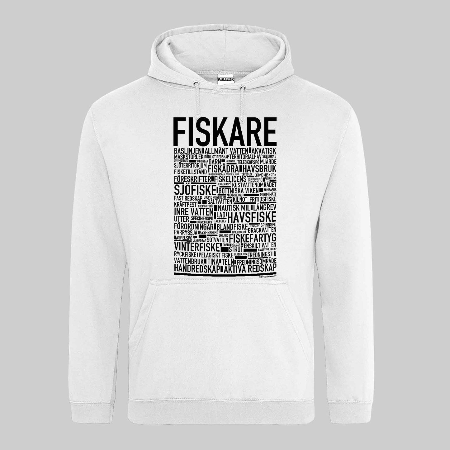 Fiskare Text Hoodie