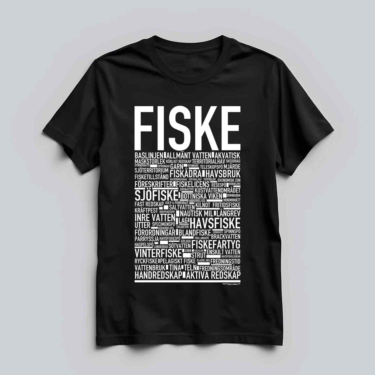 Fiske Text T-shirt