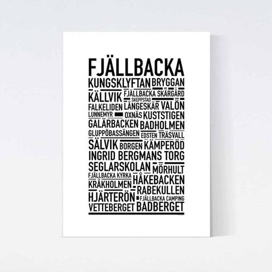 Fjällbacka Text Poster