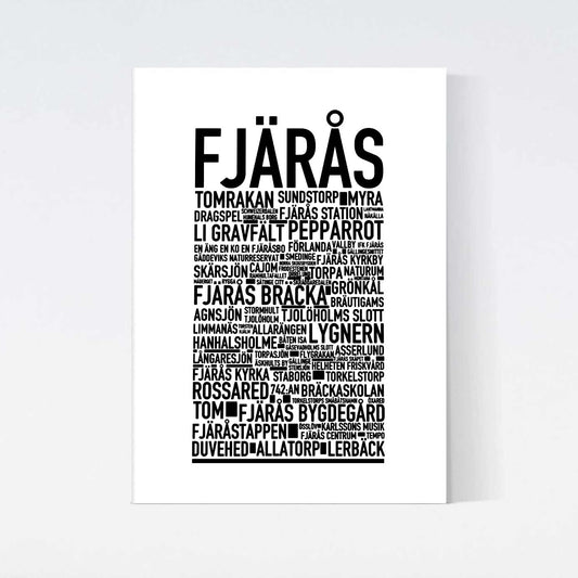 Fjärås Text Poster
