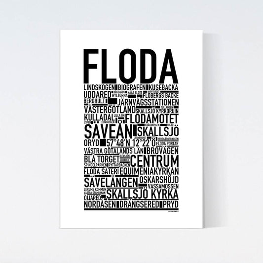 Floda Text Poster