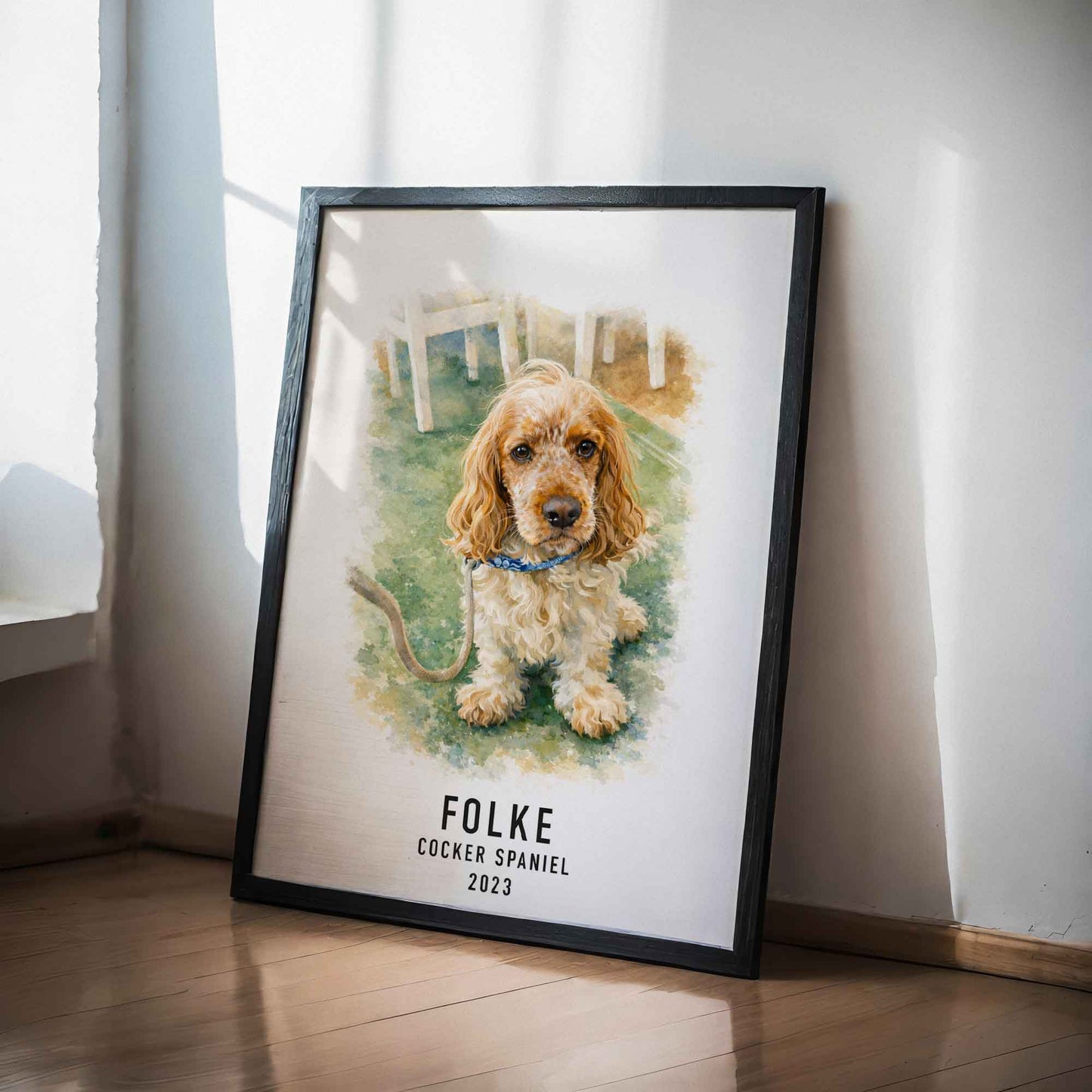 Skapa Porträtt Husdjur Poster