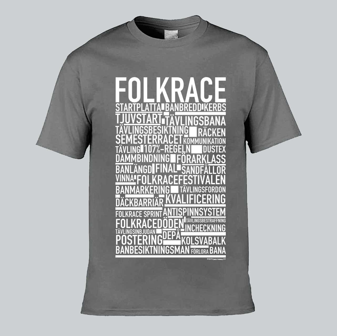 Folkrace Text T-shirt
