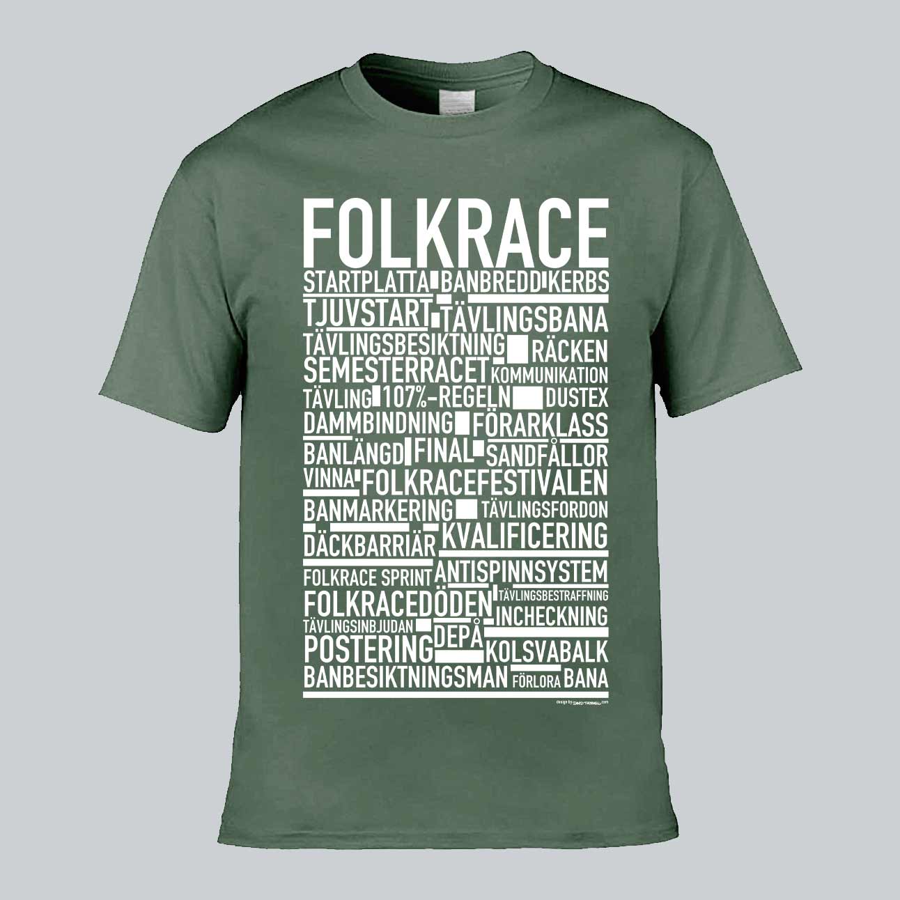 Folkrace Text T-shirt