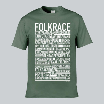 Folkrace Text T-shirt