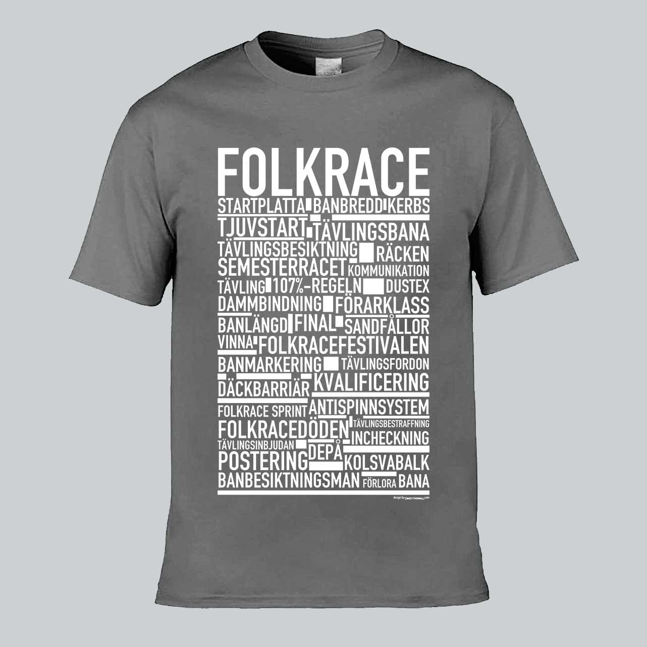 Folkrace Text T-shirt