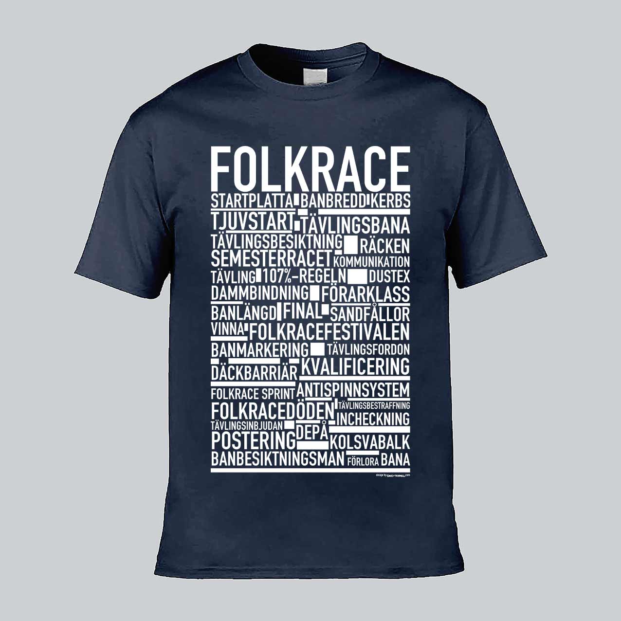 Folkrace Text T-shirt