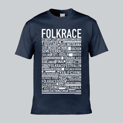 Folkrace Text T-shirt