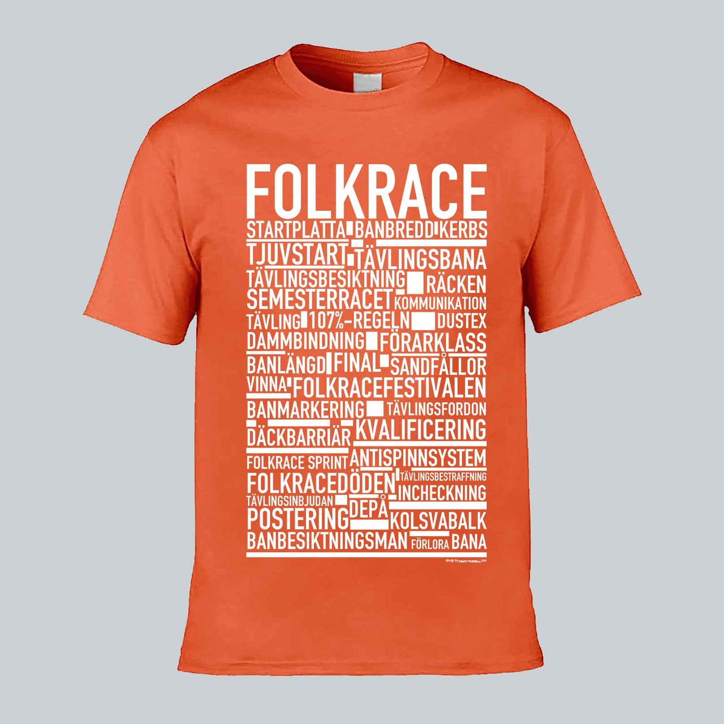 Folkrace Text T-shirt