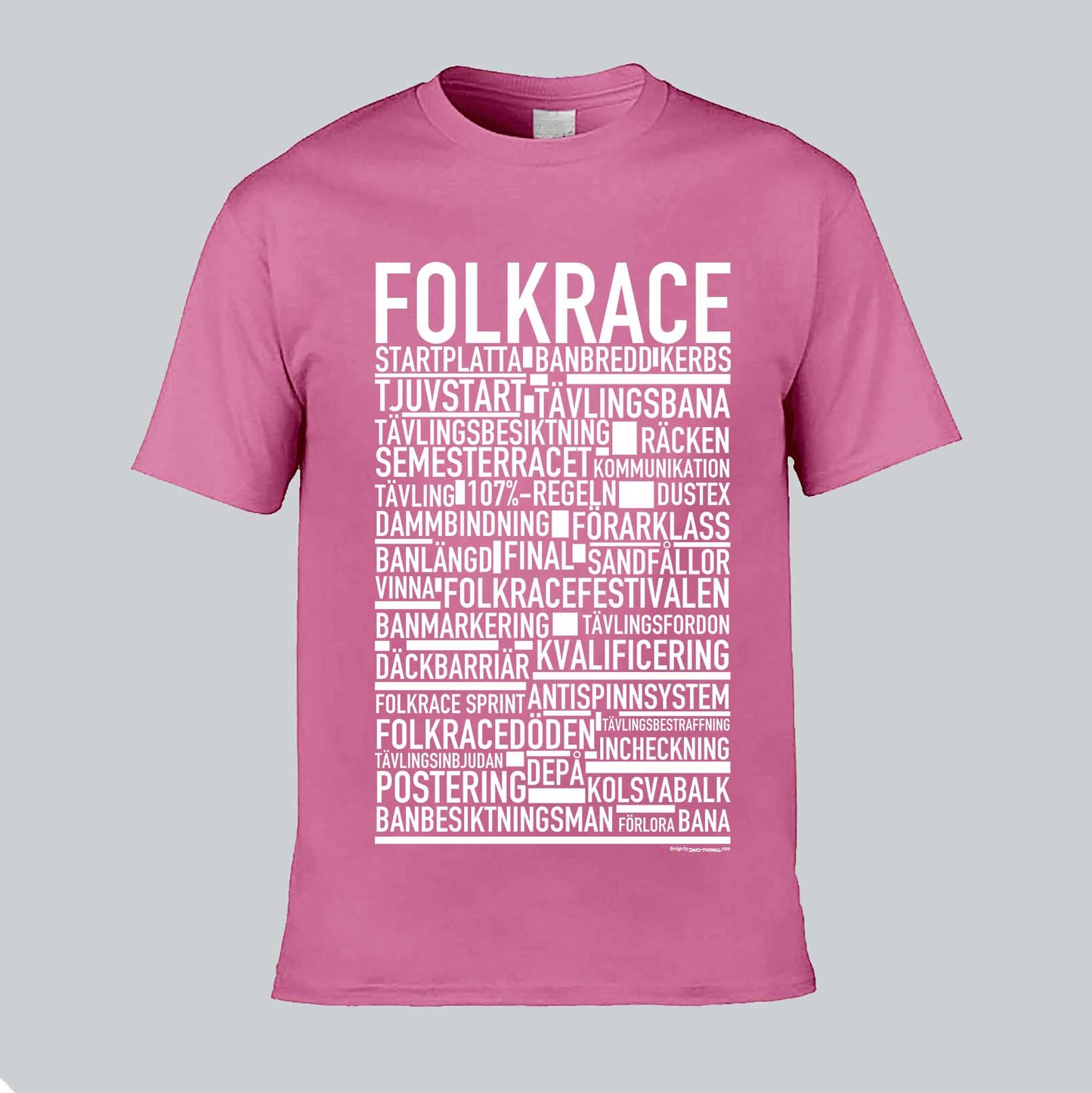 Folkrace Text T-shirt