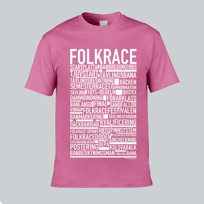 Folkrace Text T-shirt