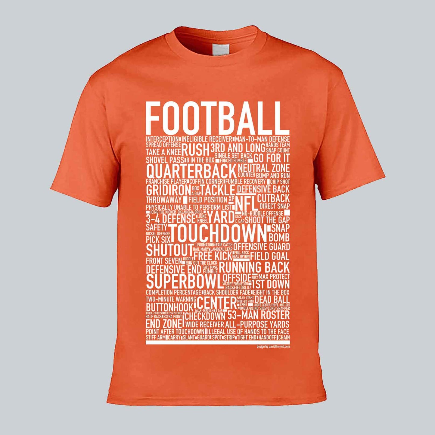 Football Text T-shirt