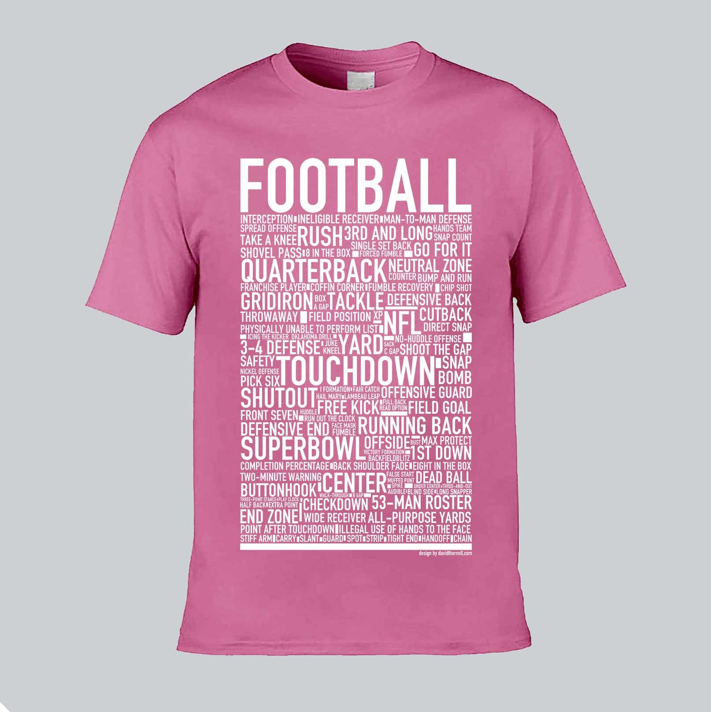 Football Text T-shirt