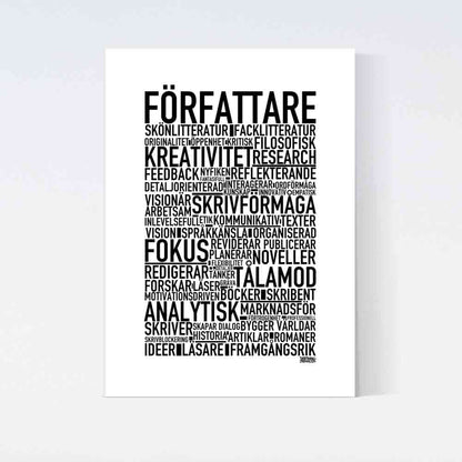 Författare Text Poster