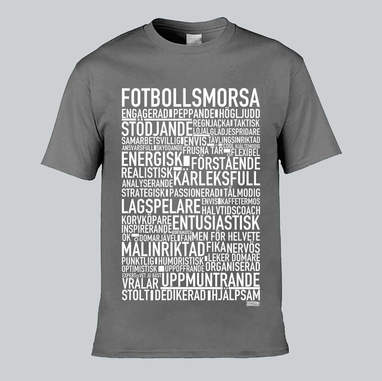 Fotbollsmorsa Text T-shirt
