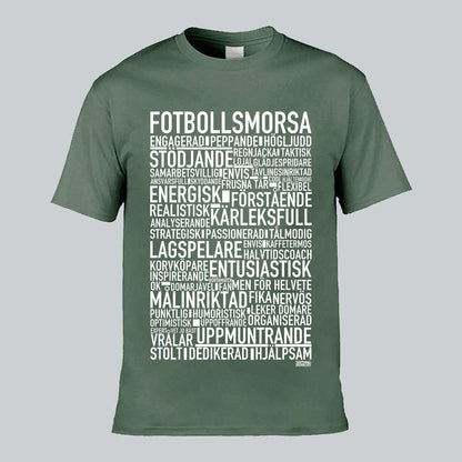 Fotbollsmorsa Text T-shirt