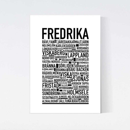 Fredrika Text Poster