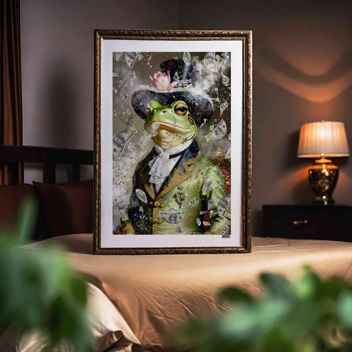 Royal Frog Poster