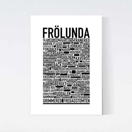 Frölunda Text Poster