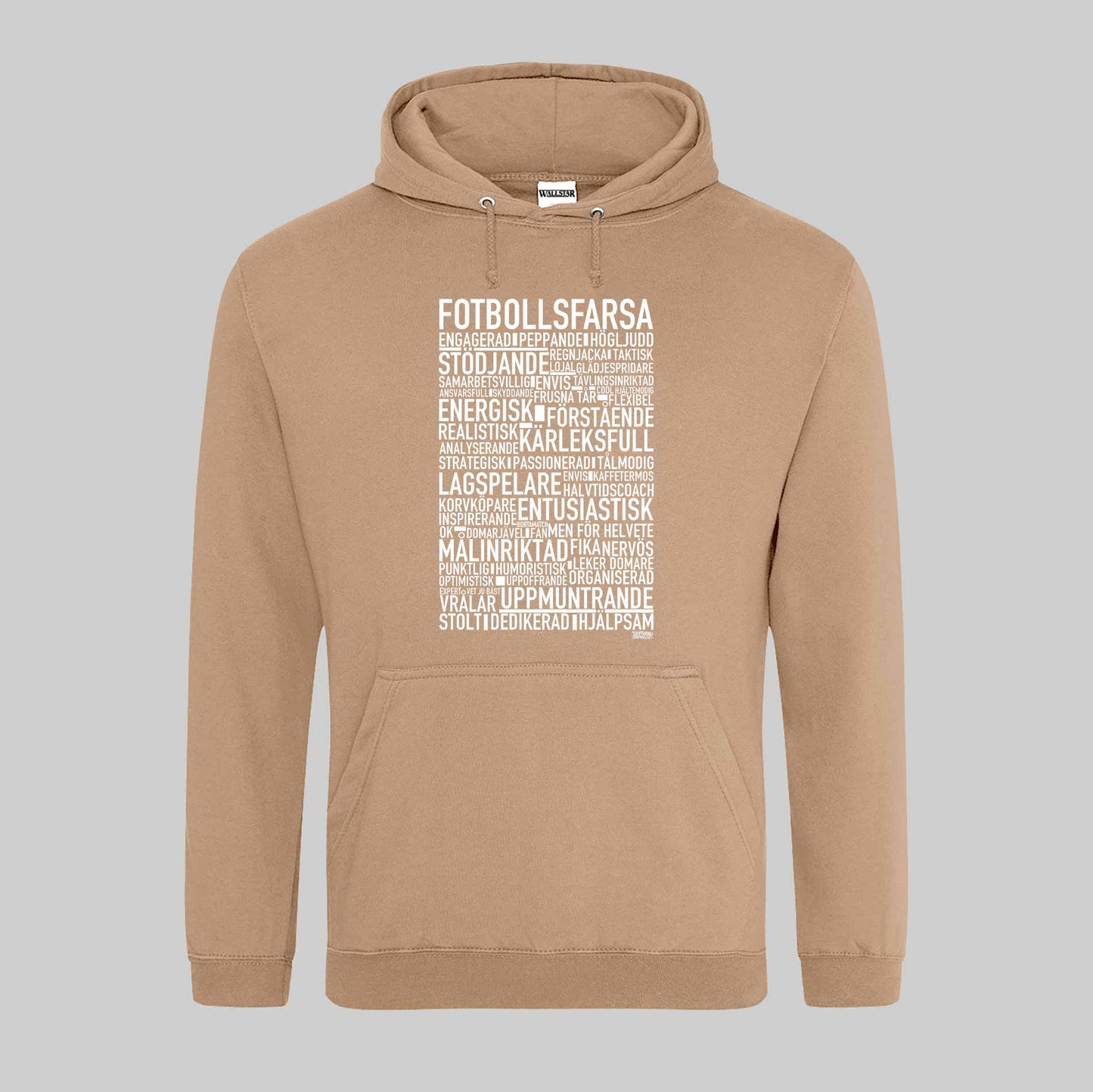 Fotbollsfarsa Text Hoodie