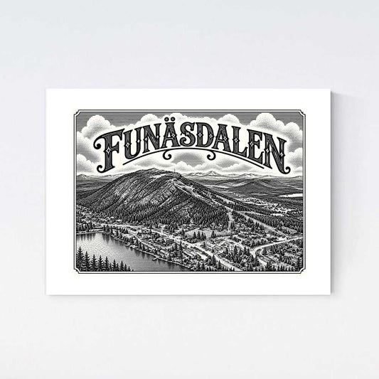 Funäsdalen Nostalgi Poster
