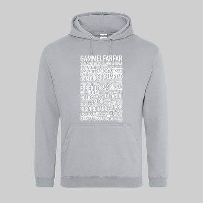 Gammelfarfar 2024 Text Hoodie