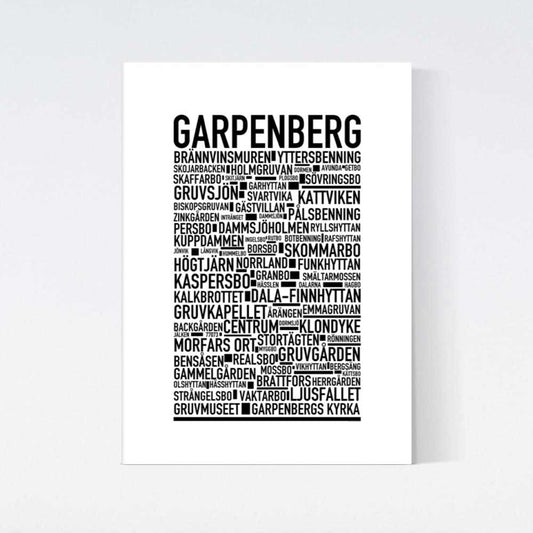 Garpenberg Text Poster