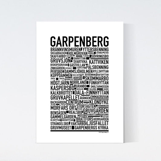 Garpenberg Text Poster