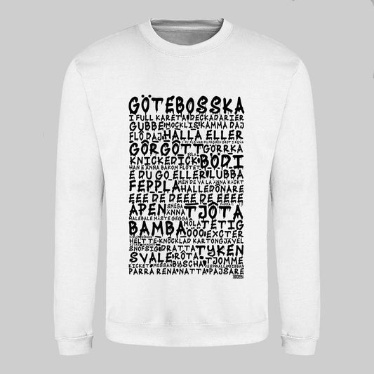 Götebosska Graffiti Dialekt Sweatshirt
