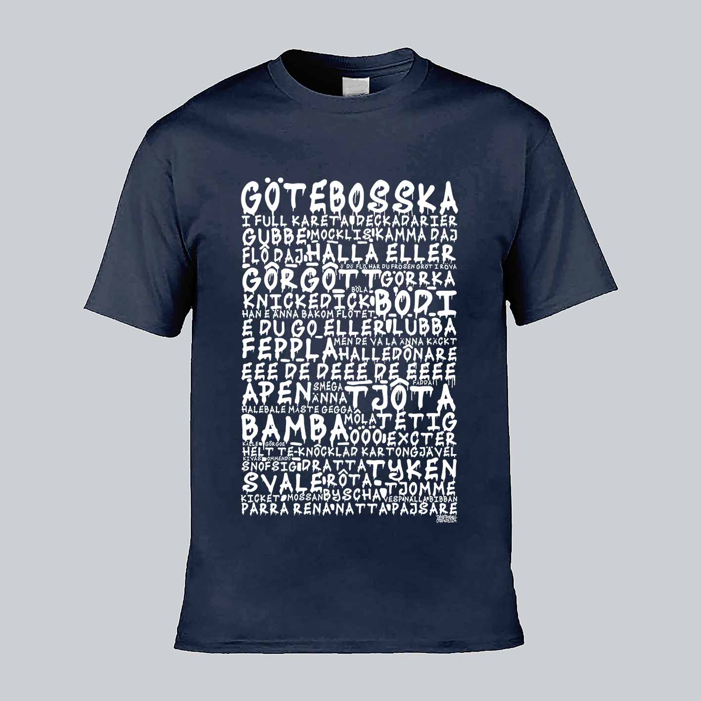 Götebosska Graffiti Dialekt T-shirt