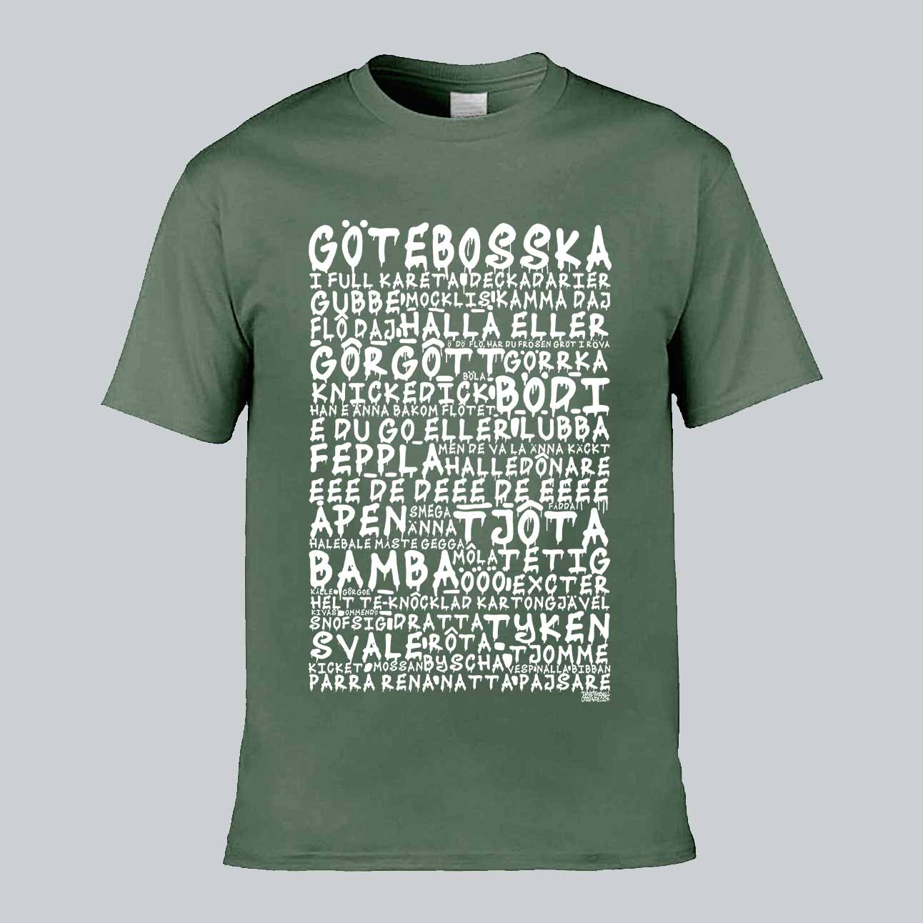 Götebosska Graffiti Dialekt T-shirt
