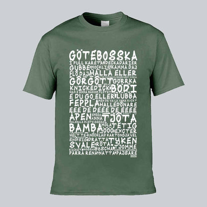 Götebosska Graffiti Dialekt T-shirt