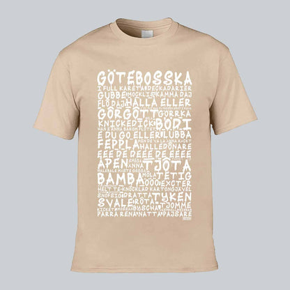 Götebosska Graffiti Dialekt T-shirt