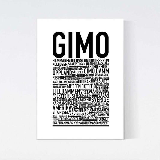 Gimo Text Poster