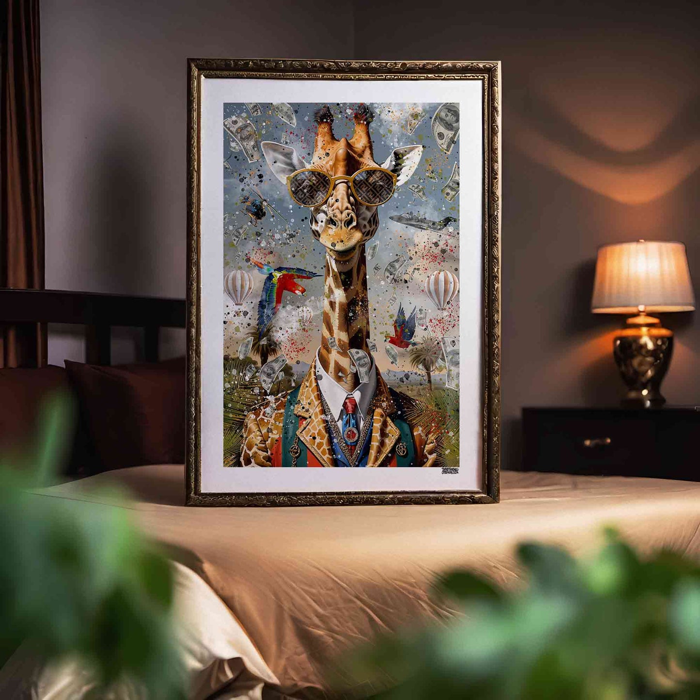 Majestic Giraffe Poster