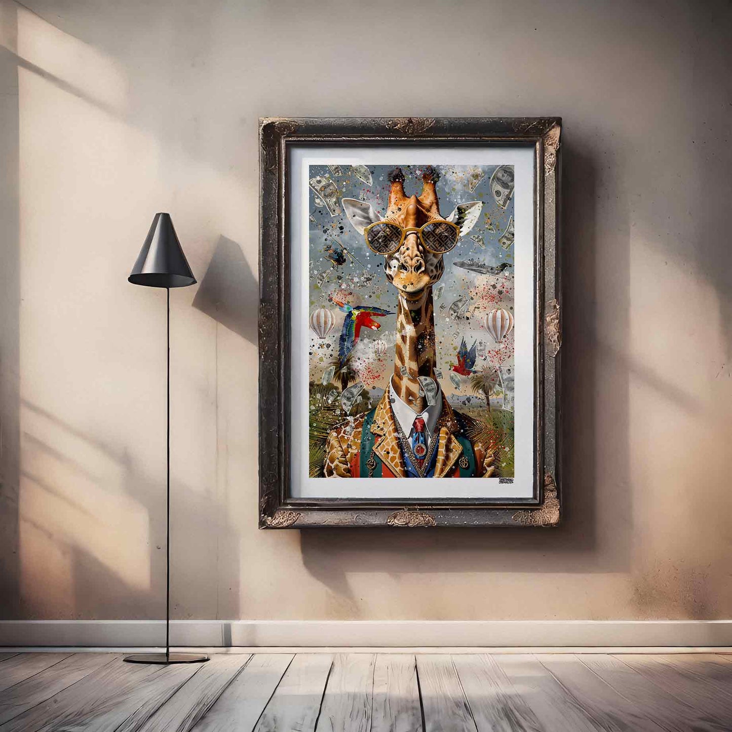 Majestic Giraffe Poster